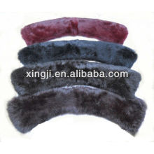 top quality dyed color rabbit fur any size rabbit fur collar